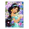500-Piece Jigsaw Puzzle Disney "Beautiful Flower Guidance (Jasmine)" Gyutto Series [Pure White] (25x36cm) DPG-500-678