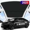 Для Tesla Model Y Juniper 2025 Запуск Солнцезащитная шторка Переднее Заднее Боковое Окно Солнцезащитный козырек на лобовое стекло Аксессуары для кемпинга на открытом воздухе