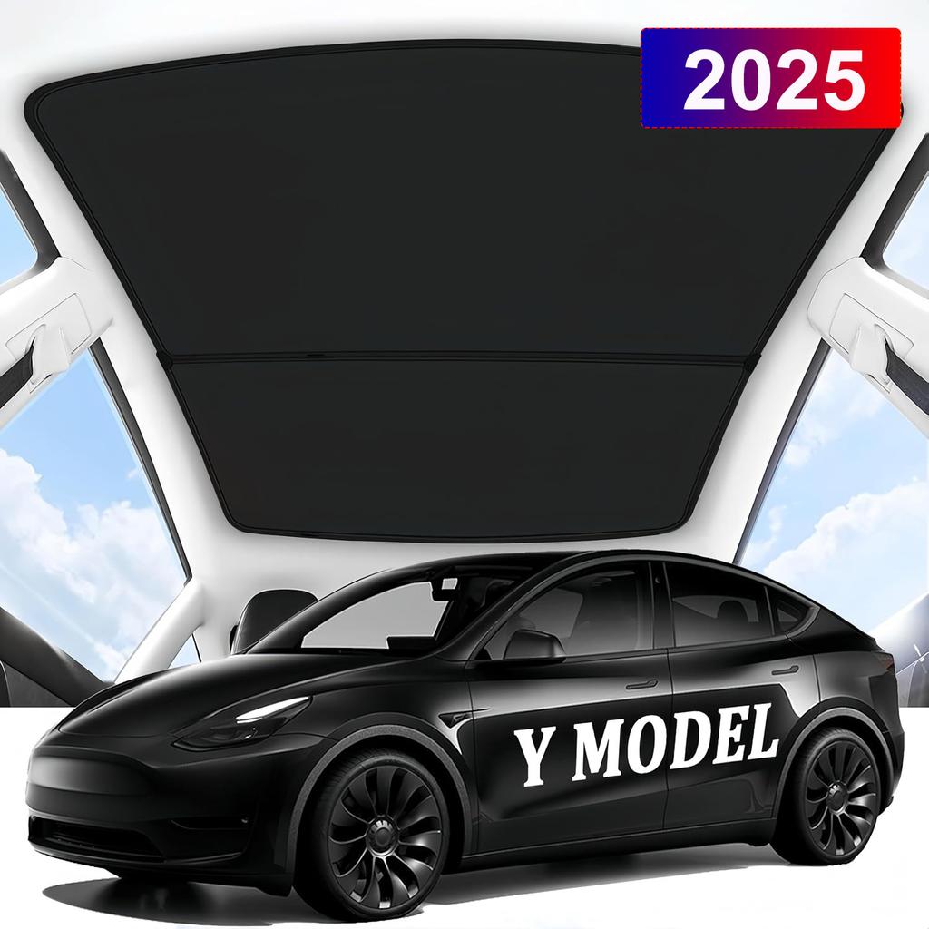 Для Tesla Model Y Juniper 2025 Запуск Солнцезащитная шторка Переднее Заднее Боковое Окно Солнцезащитный козырек на лобовое стекло Аксессуары для кемпинга на открытом воздухе