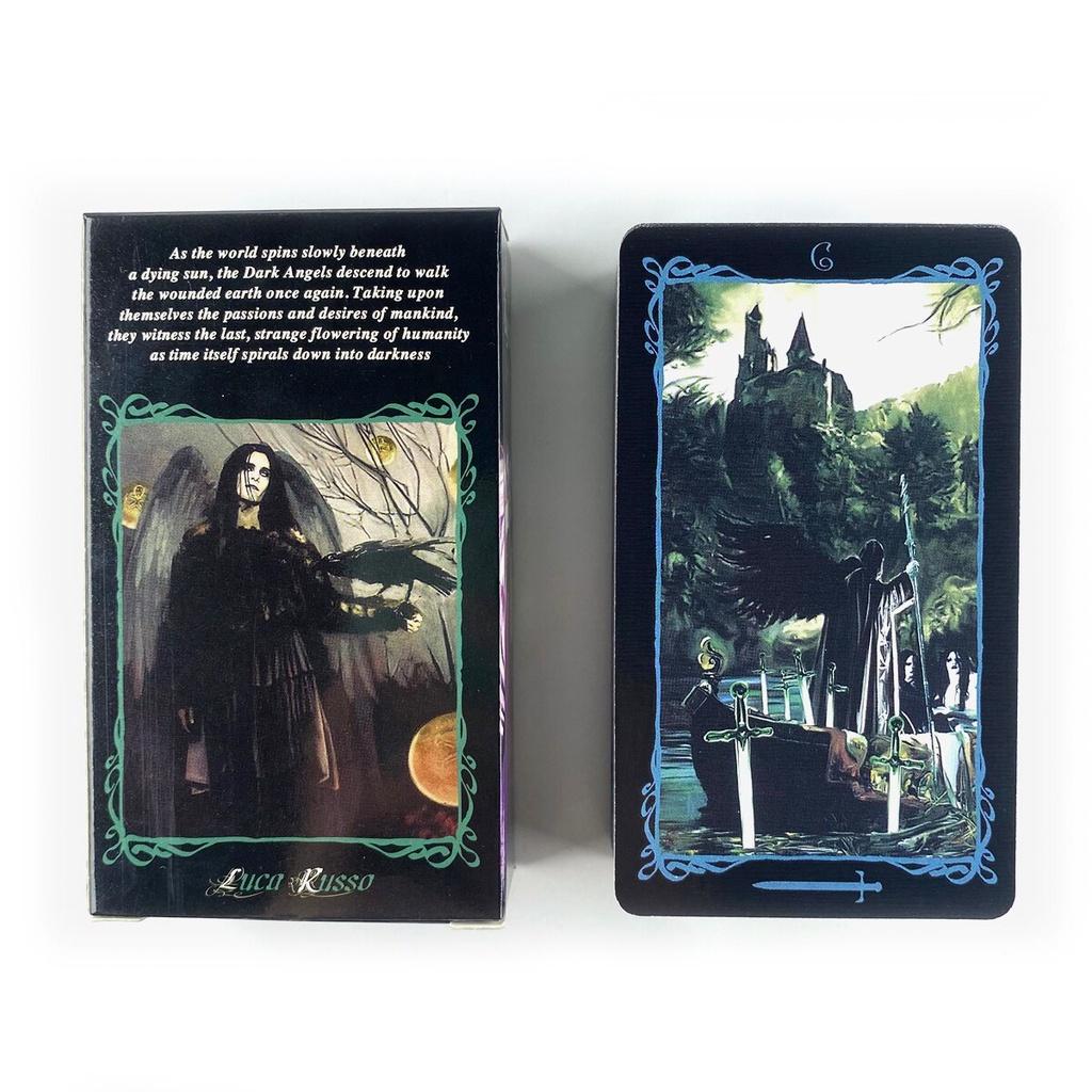 Dark Angels Tarot Deck Leisure Party Board Game Fortune-telling Prophecy Oracle Cards