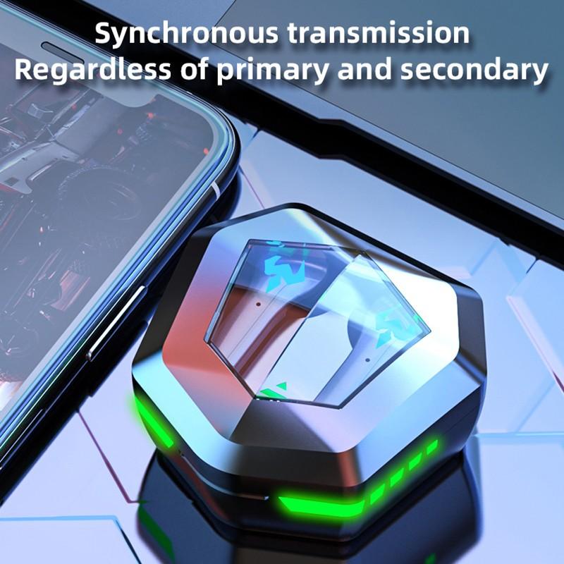 Музыкальная игра с низкой задержкой, двухрежимная гарнитура, беспроводные наушники, 9D Bluetooth 5,2, гарнитуры, TWS, водонепроницаемые наушники с микрофоном