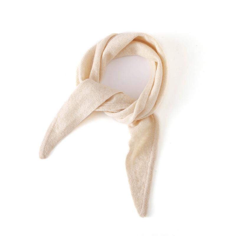 Женский кашемировый треугольный шарф: Мягкий, Теплый и Универсальный Шарф-манишка для Осени/Зимы