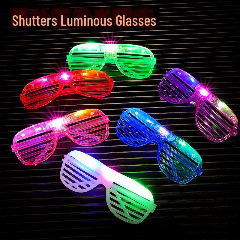 LED Party Fashion Wireless Disco Glasses for KTV Bars