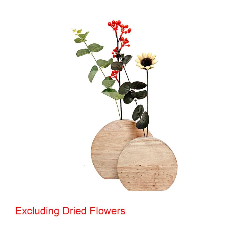 Цветочная композиция ручной работы, украшения для дома, деревянная ретро-ваза, сделай сам, флористическое искусство, домашнее творчество, гостиная, 4 стиля