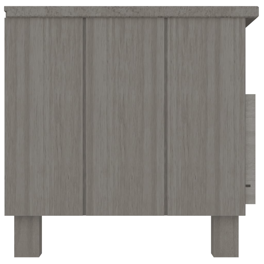 Szafka Pod Tv Hamar, Jasnoszara, 106X40X40 Cm, Drewno Sosnowe