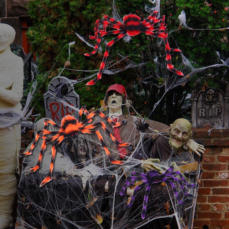 Светящийся кулон-паук на Хэллоуин для украшения вечеринки