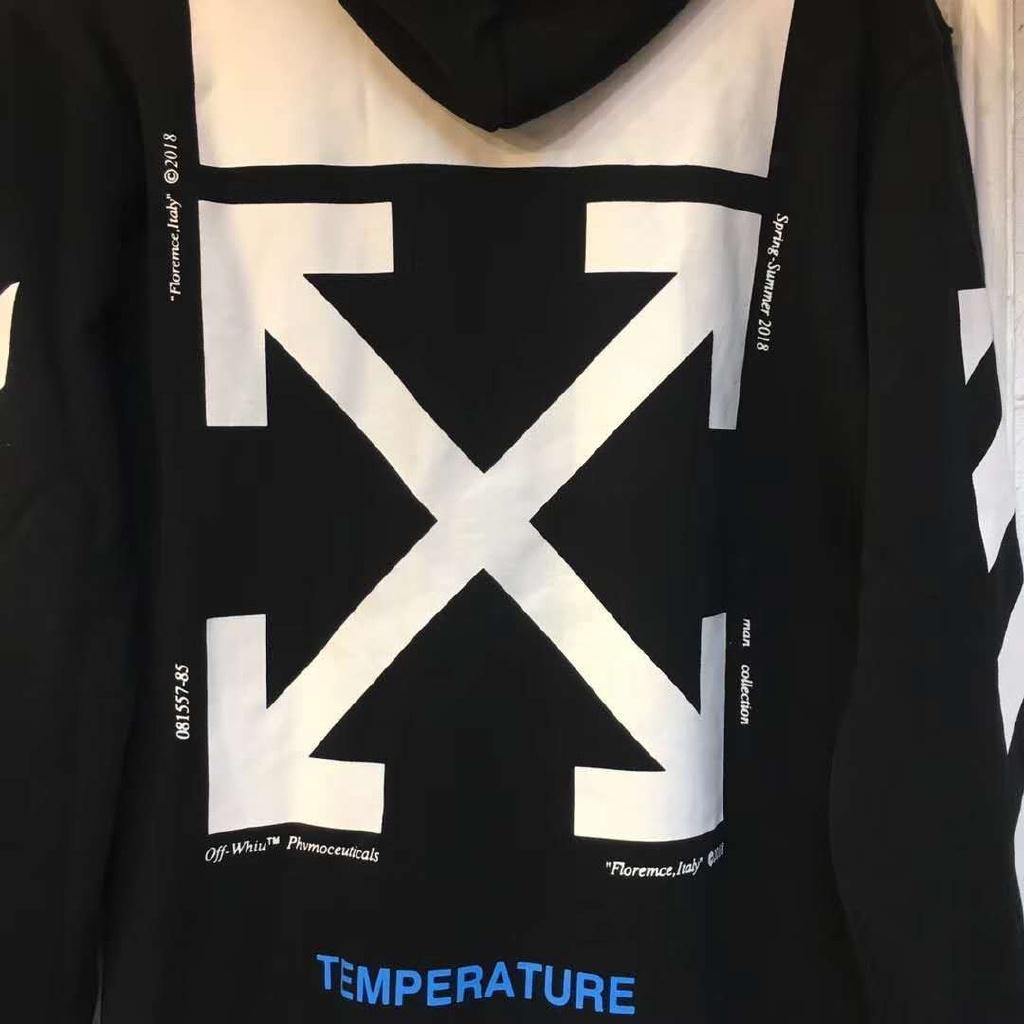 Virgil Co Nwt Abloh Hoodie Plaid Hooded Religion Sweatshirt Painting
