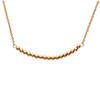[K5209] - Gold Plated 'Choreography' Necklace - 40x2 Mm