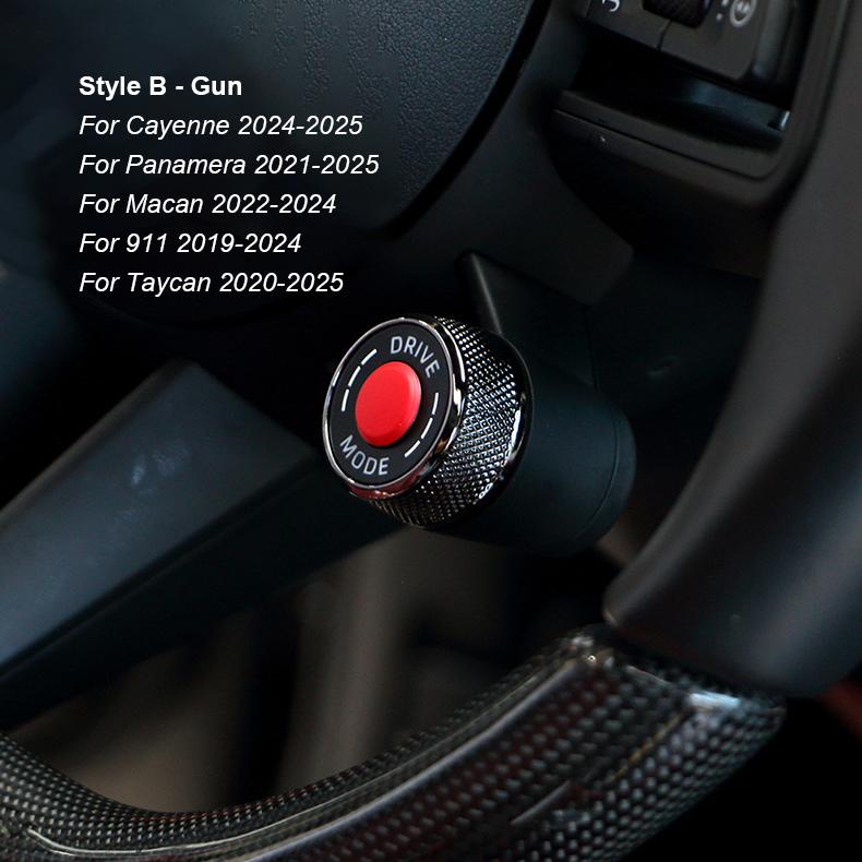 AABKV1 Automobile Steering Wheel SC Ejection Knob Button For Porsche Cayenne Panamera 2017-2025 Macan 911 2017-2024 718 16-23 Taycan