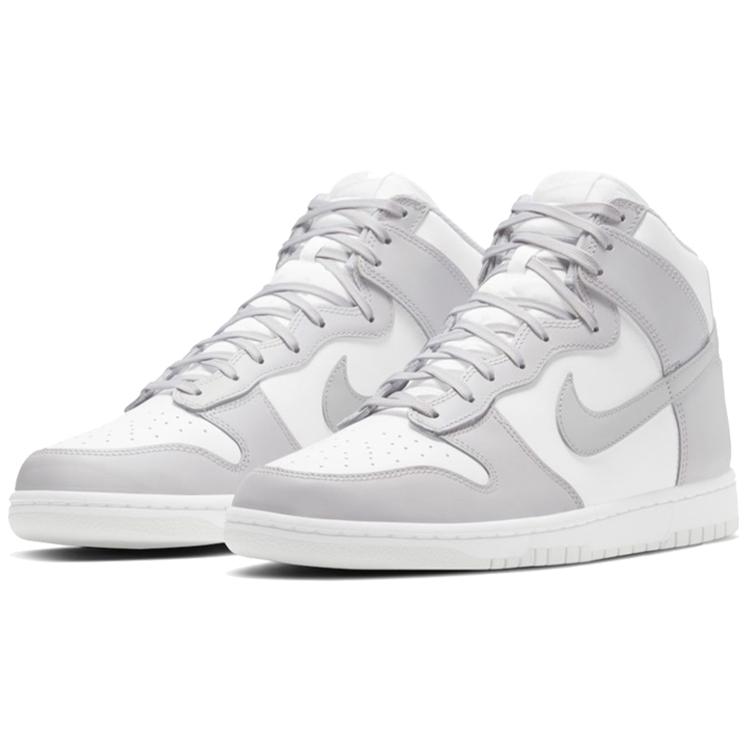 Новые Nike Dunk High Retro Белый Светло-серый DD1399-100
