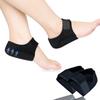 Heel Protectors, Heel Cups, Gel Heel Cushion Support for Plantar Fasciitis, Heel Pain, Achilles Tendinitis, Dry Cracked Heels, Heel Pads
