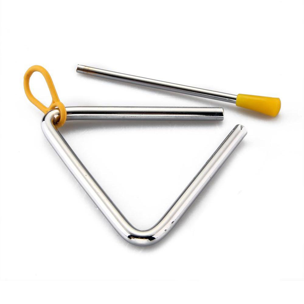 Striker for Children Funny Toy Metal Triangle Percussion Musical Instrument Preschool Percussion