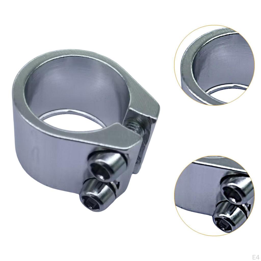 Подседельный хомут 28,6 мм Надежный сменный аксессуар Легкий зажим-фиксатор Подседельный штырь для шоссейного велосипеда