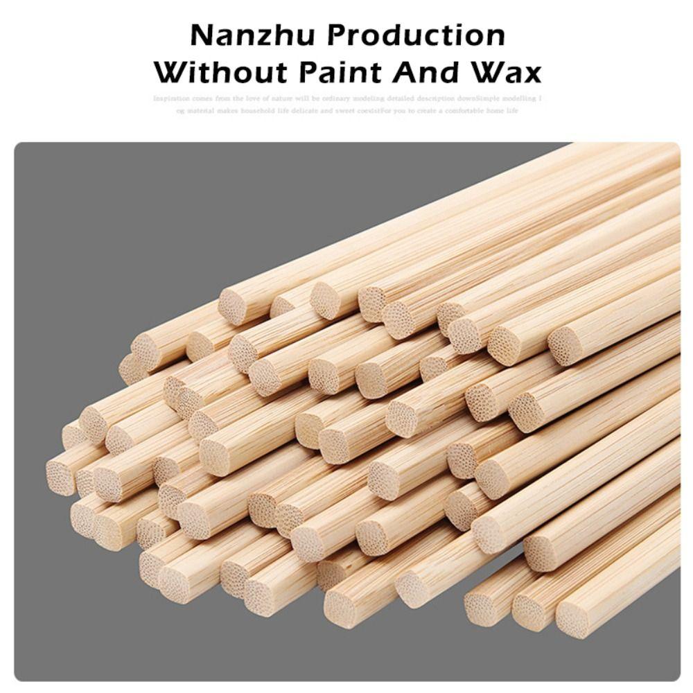 1pair 24/27/30/32cm Bamboo Chopsticks No Wax Anti-slip Chopsticks Hotpot Chopsticks Household