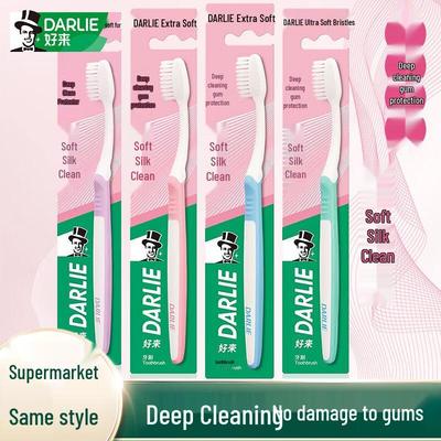 Мягкая шелковая зубная щетка Hawley Deep Clean