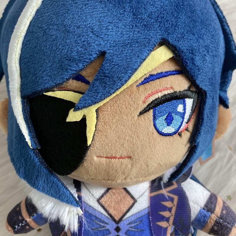 Аниме Genshin Impact Kaeya плюшевая кукла игрушка игра милая мягкая набивная подушка детский подарок 20 см