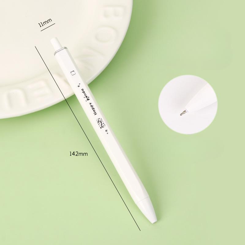 1/4 шт. Милая ручка-панда нейтрального цвета для творческой студенческой подписи