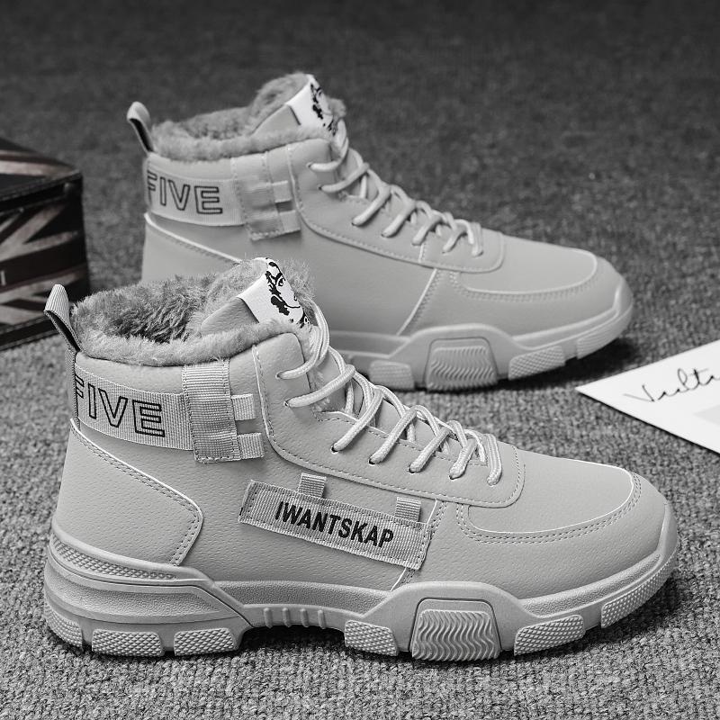 Мужские зимние ботинки, мягкие зимние ботинки, теплые, на шнуровке, 2024, новые модные зимние ботильоны из флока, повседневная мужская обувь из меха, мотоциклетные ботинки