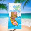 Cute Cartoon Printed Microfiber Beach Towel Quick Dry Soft Absorbent Bath Towel For Seaside