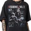 Resident Evil 2 Biohazard Игра Мужская Хлопковая Футболка Летний Новый Товар Унисекс Повседневная Мода