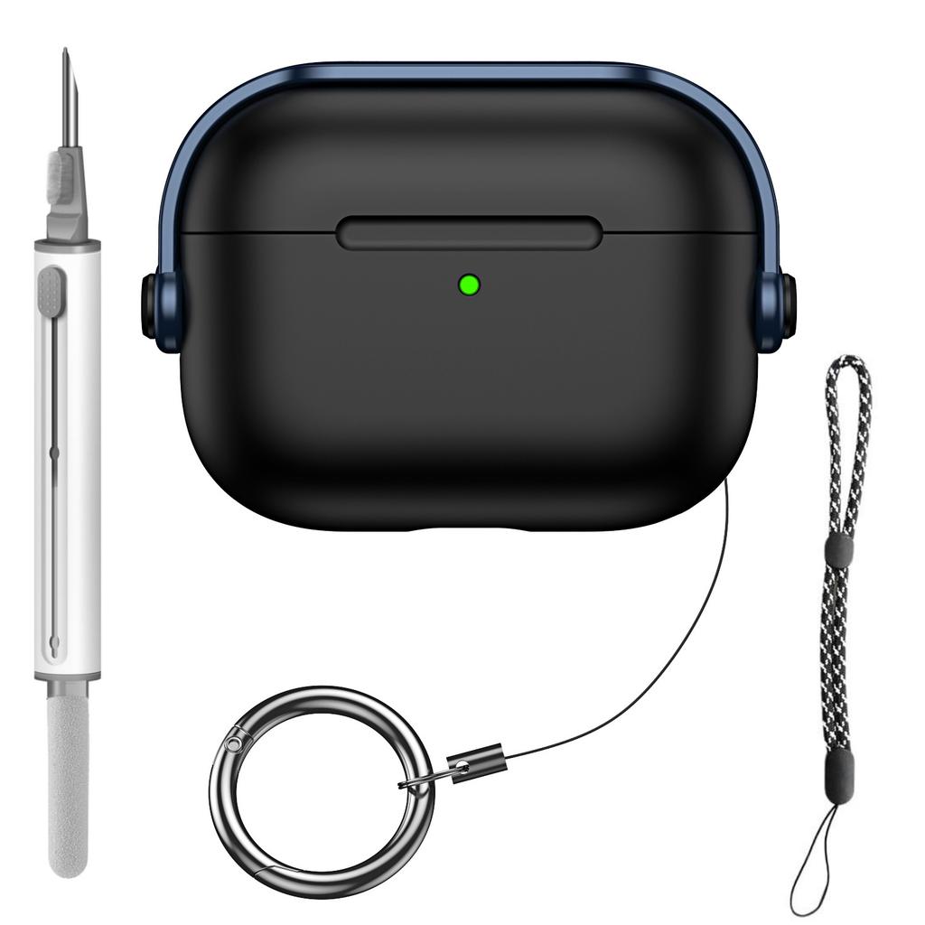 Для Airpods Pro 3 Чехол с защитным замком для Apple Airpods Pro 3 (2025) с набором для чистки защита от падений чехол-накладка для Air pods Pro3