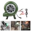 Barbecue Fan BBQ Blower 40/60/80W Blacksmith Air Blower with Duct Iron Gear Portable Electric Blower for Camping
