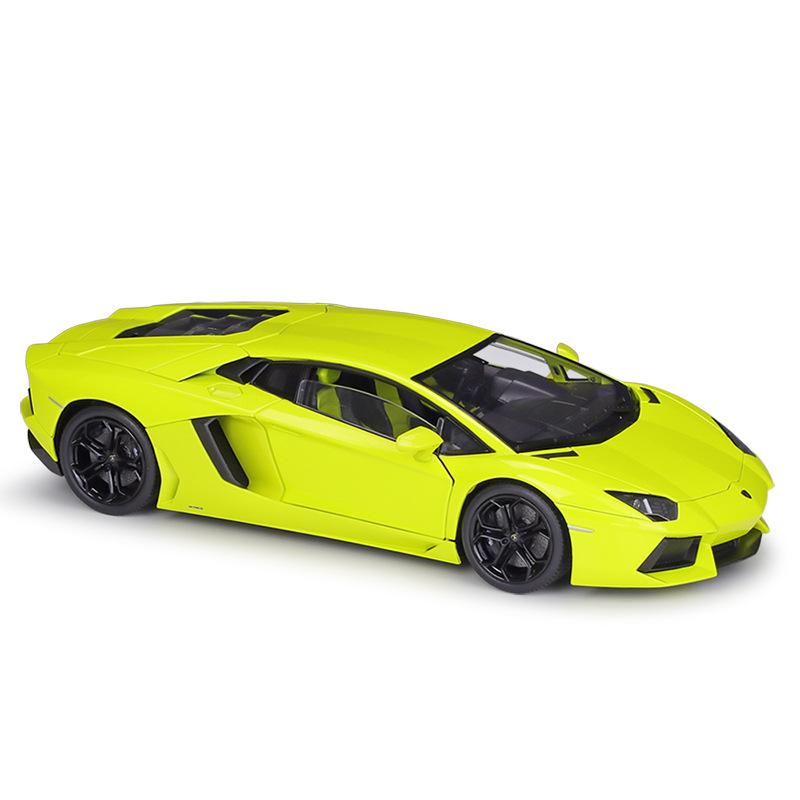 1/18 WELLY Lamborghini Aventador LP700-4 модель автомобиля из сплава, литая под давлением металлическая игрушечная машина, модель автомобиля, коллекция высокой имитации, детские подарки