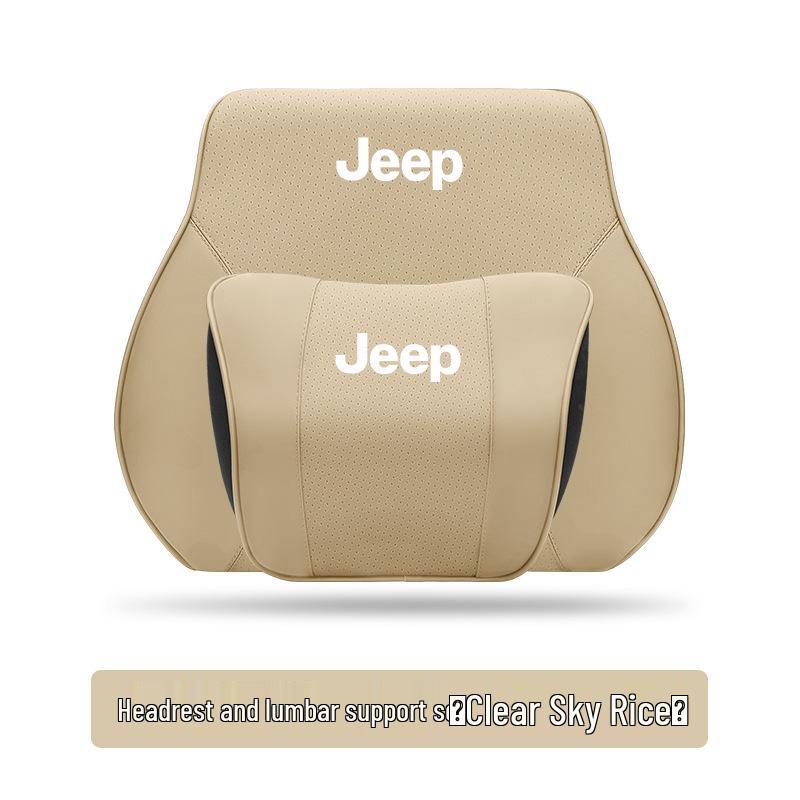 Поддержка головы и поясницы для Jeep: Подушка для шеи для Cherokee, Compass, Grand Commander