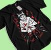 Винтажная Хоррор Аниме Любовь Японская Футболка Манга Хэллоуин Подарок Футболка Унисекс