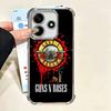 Чехол для телефона с покрытием Band G-Guns N R-Roses для Xiaomi Poco X5 X6 X7 X8 Pro Max F8 Ultra F7 M8 M7 M5S Redmi 15C 15 14C 13C 13 X3 12
