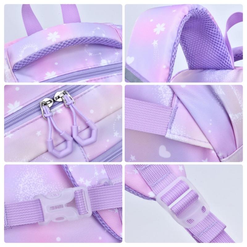 Высокая красота, ценность, красочные ранцы для начальной школы, модный рюкзак Quicksand Princess для девочек, для 2-6 классов, легкая, уменьшающая нагрузку сумка для книг