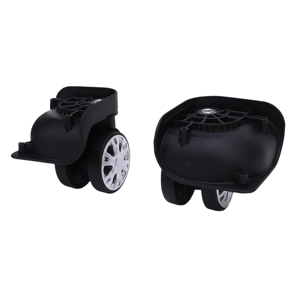 Колеса для чемодана, износостойкие, из АБС-пластика, бесшумные, амортизирующие, маленькие, поворотные, для замены