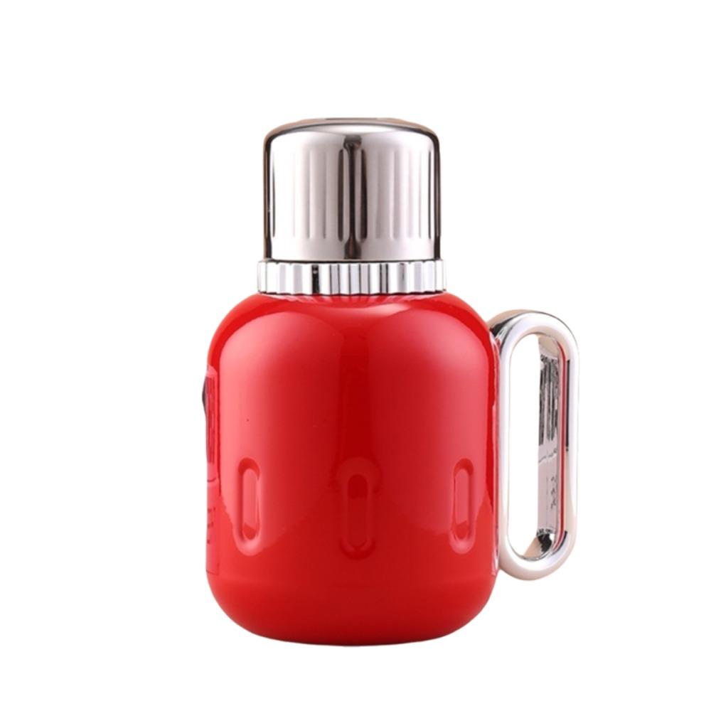 Изолированный чайник для заваривания чая с механическим дисплеем температуры и ситечком, термос-фляга из нержавеющей стали 316, герметичный