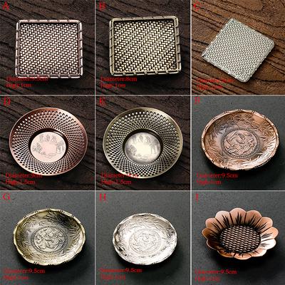 1 шт., подставка для чашки, кунг-фу, винтажное блюдце, подставка для чая, подносы для кофейной чашки, подарочный коврик, разноцветный коврик