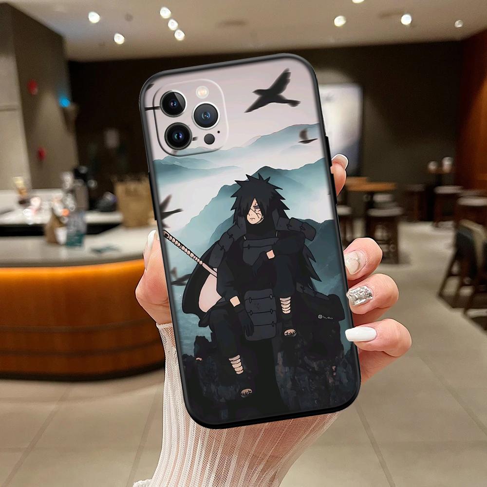 RA26 NARUTO Uchiha Madara Shell Phone Case for Samsung Galaxy Note 10 20 S23 S24 S25 Ultra FE Plus Edge Lite A02S A35 A07 A17