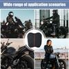 Motorcycle Seat Cushion Breathable PU Comfortable Motorcycle Seat Pad High Elastic Retro Motorbike Accessories For Comfort And