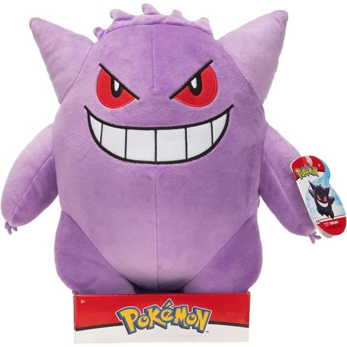 Pokemon PKW2387 PKW-12 Peluche Ectoplasma, W9, Multicolore