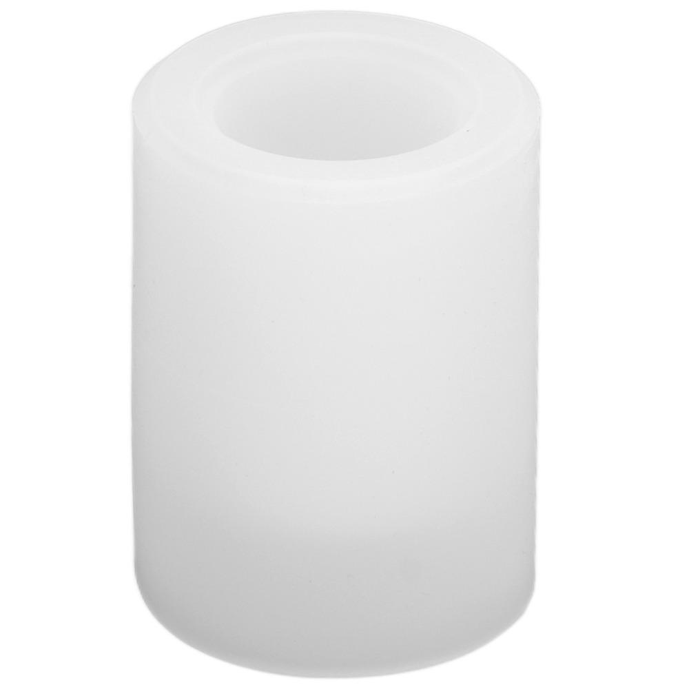 Clay Molds White Resin Mold Reusable Round Cylinder Pen Holder Mold Durable Hexagonal Pattern Mold Storage Box