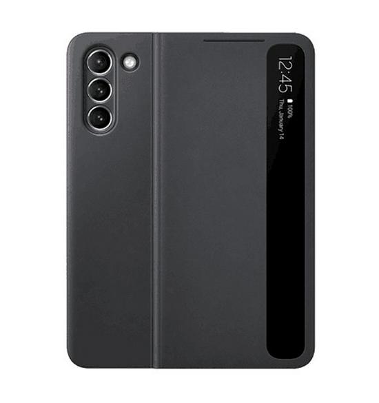 Чехол-окно Samsung S21 Ultra Smart: Функция ответа на вызов без помощи рук, защитный чехол для S21FE.