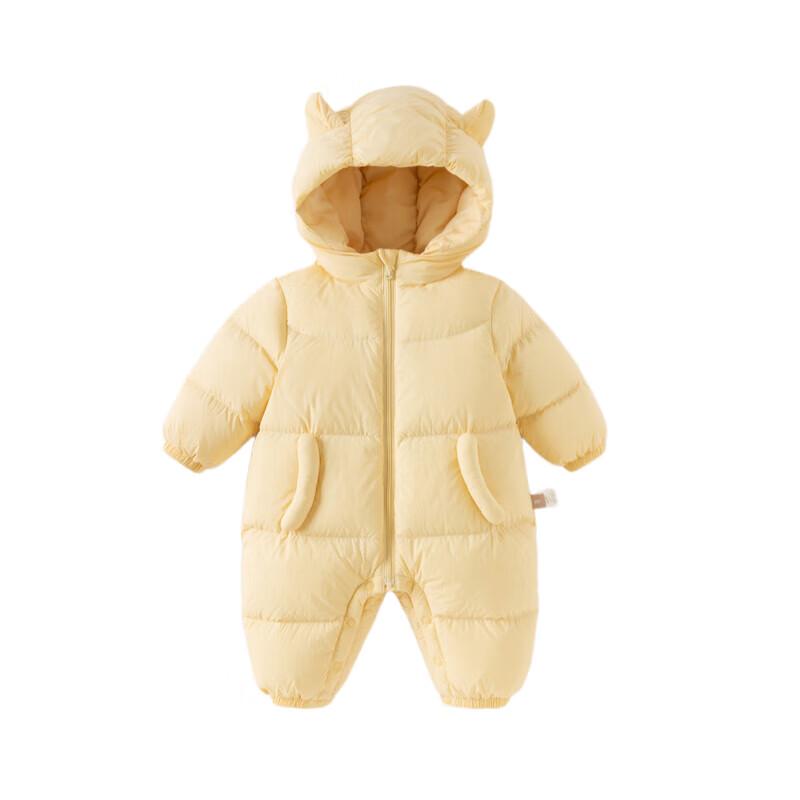 DAVE&BELLA Newborn Winter Duck Down Padded Jumpsuit