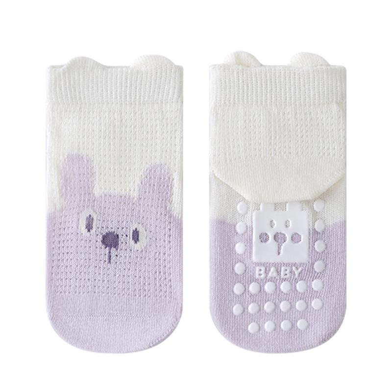 Новые летние нескользящие детские носки - Защита от холода для малышей, учащихся ходить, для мальчиков и девочек