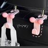 Bow Shaped Car Hook, Pink Car Storage Bag Hook