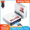 Мини-ПК GEEKOM AI A8 Max AMD Ryzen 9 8945HS, 32 ГБ DDR5, 1 ТБ SSD, двойной LAN 2,5, Windows 11 Pro | 8 USB-портов | Четырехэкранный 8K