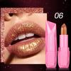 Lipstick Waterproof Long Lasting Moisturizing Golden Shining Non-stick Cup Pearlescent Diamond Lip Tint Red Sexy Lips Makeup