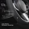 Suitable for Citroen Breathable Leather Steering Wheel Cover with Segmented Quick-Release Design, Non-Slip and Durable, for Models Such as C3,