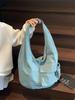 Solid Color Oxford Shoulder Bag - Large Capacity, Hot-Selling Korean Commute Tote for Women