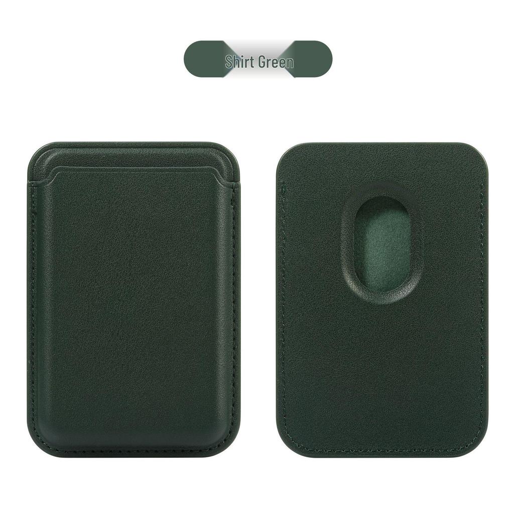 Кожаный картхолдер MagSafe для iPhone 17/16/15 - Прочный магнитный чехол