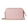 Gucci GG Marmont Series Brass Hardware Zipper Closure Leather Crossbody Shoulder Bag Women's Light Pink