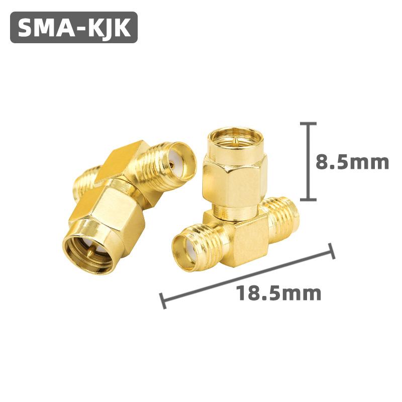 SMA To SMA Straight 3 Way 90 135 Degree Adapter RF Coax Connector RP SMA Coupler Converter