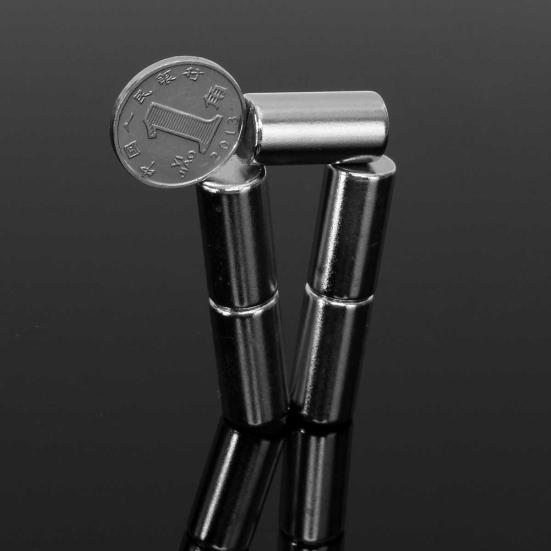 5шт 10x20 мм N50 супер сильные круглые блоки цилиндров редкоземельные неодимовые магниты